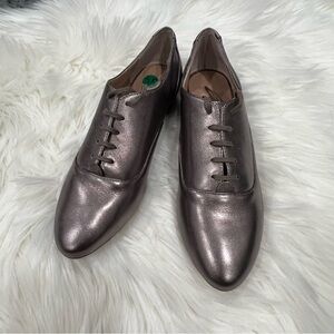 Banana Republic Pewter Leather Shoes